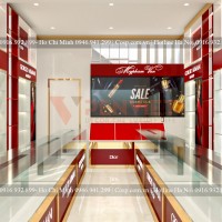 Thiết kế shop Mỹ Phẩm Vân- Long An